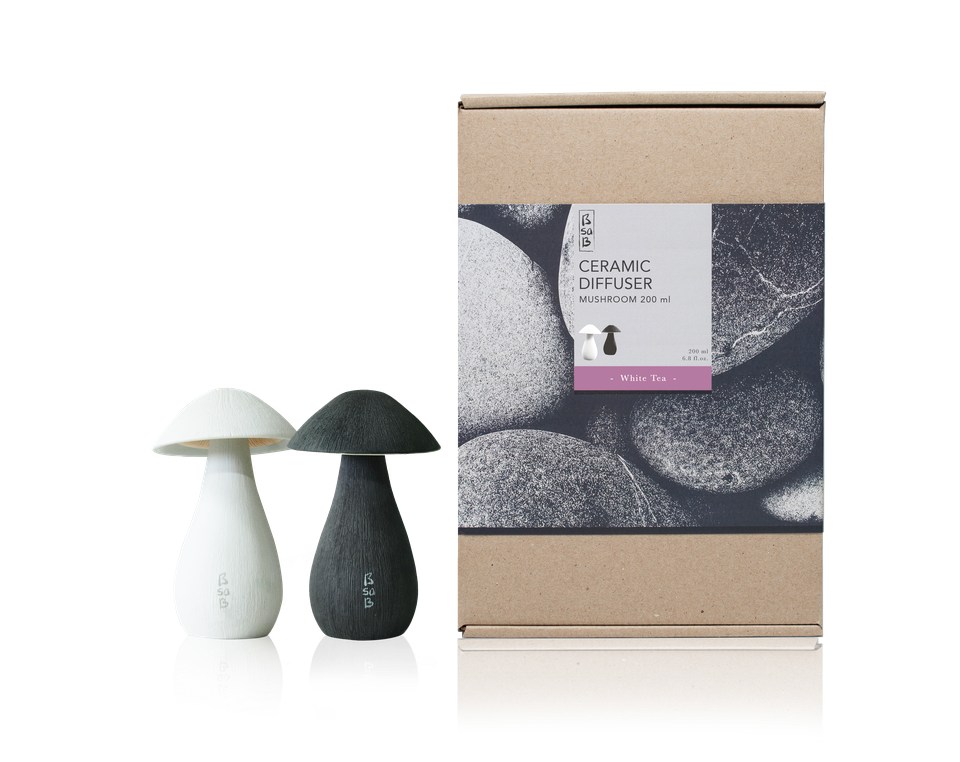 Twin Ceramic Mushroom Diffuser 200ml